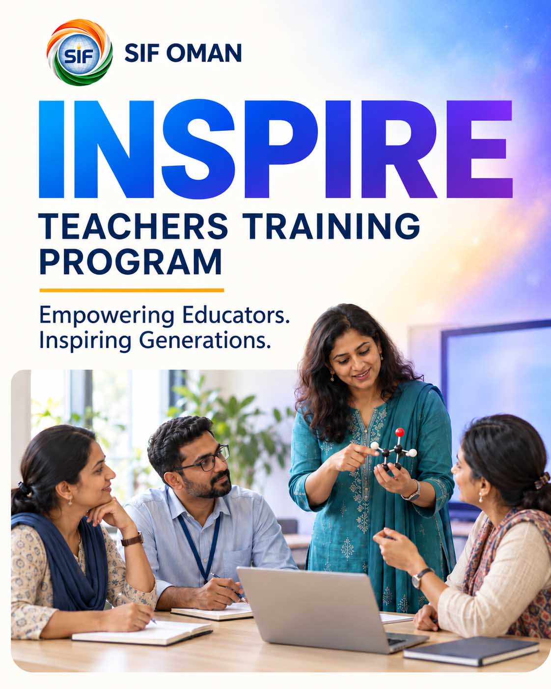 SIF Oman Inspire Teachers Training Program for science educators
