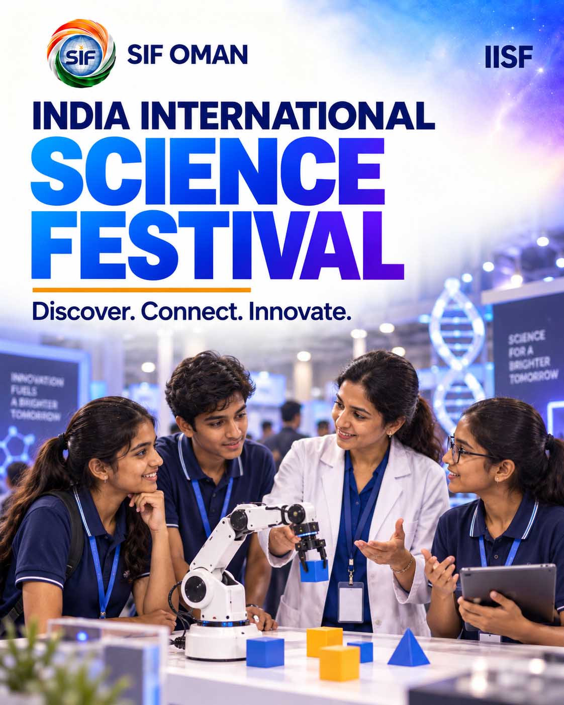 SIF Oman participation in the India International Science Festival